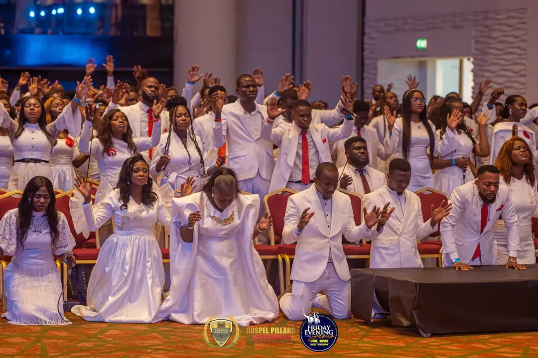 Prophet Isaiah Macwealth ministering at An Evening With Jesus